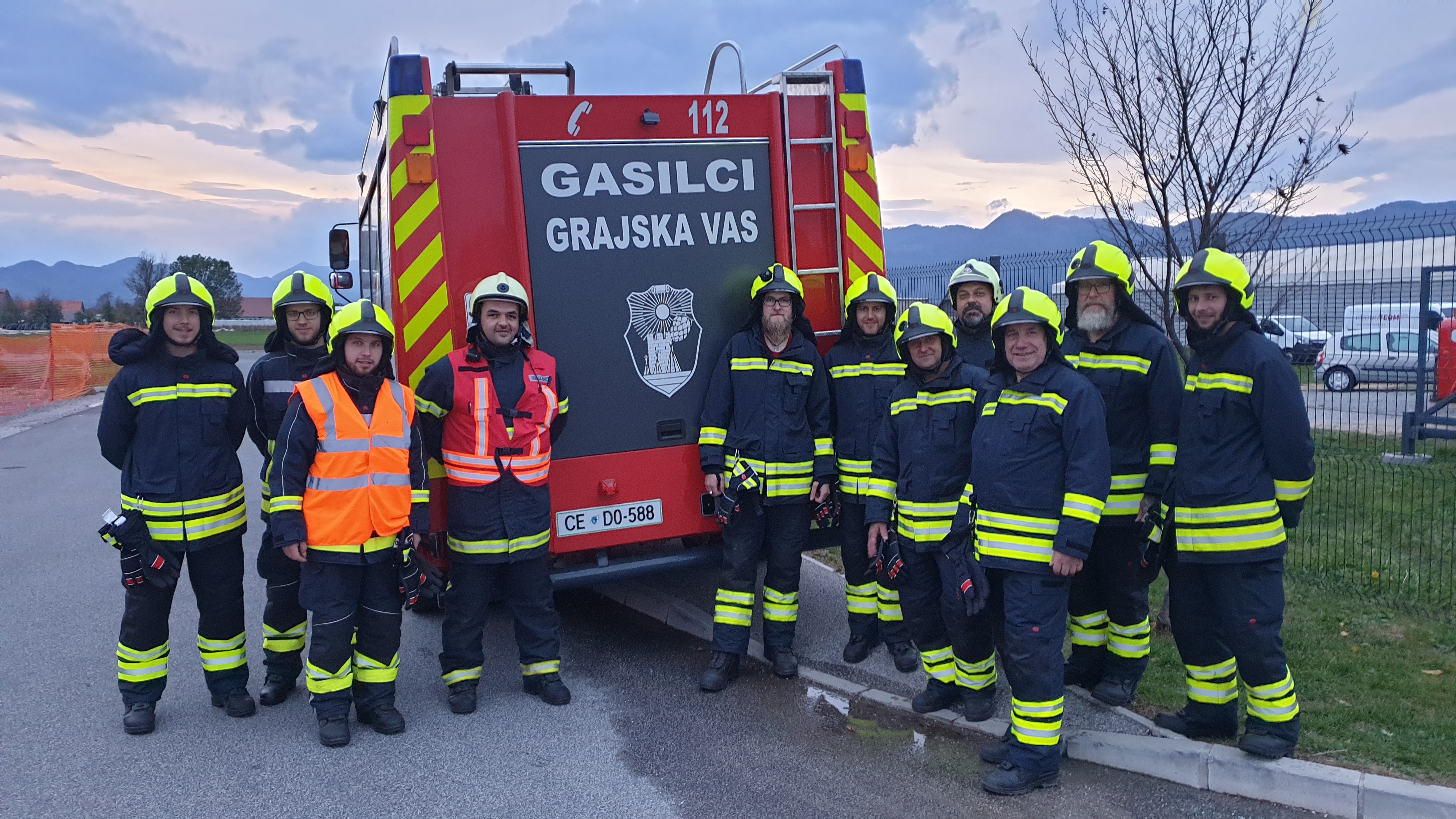 Del operativne enote na vaji Kronoterm 2022